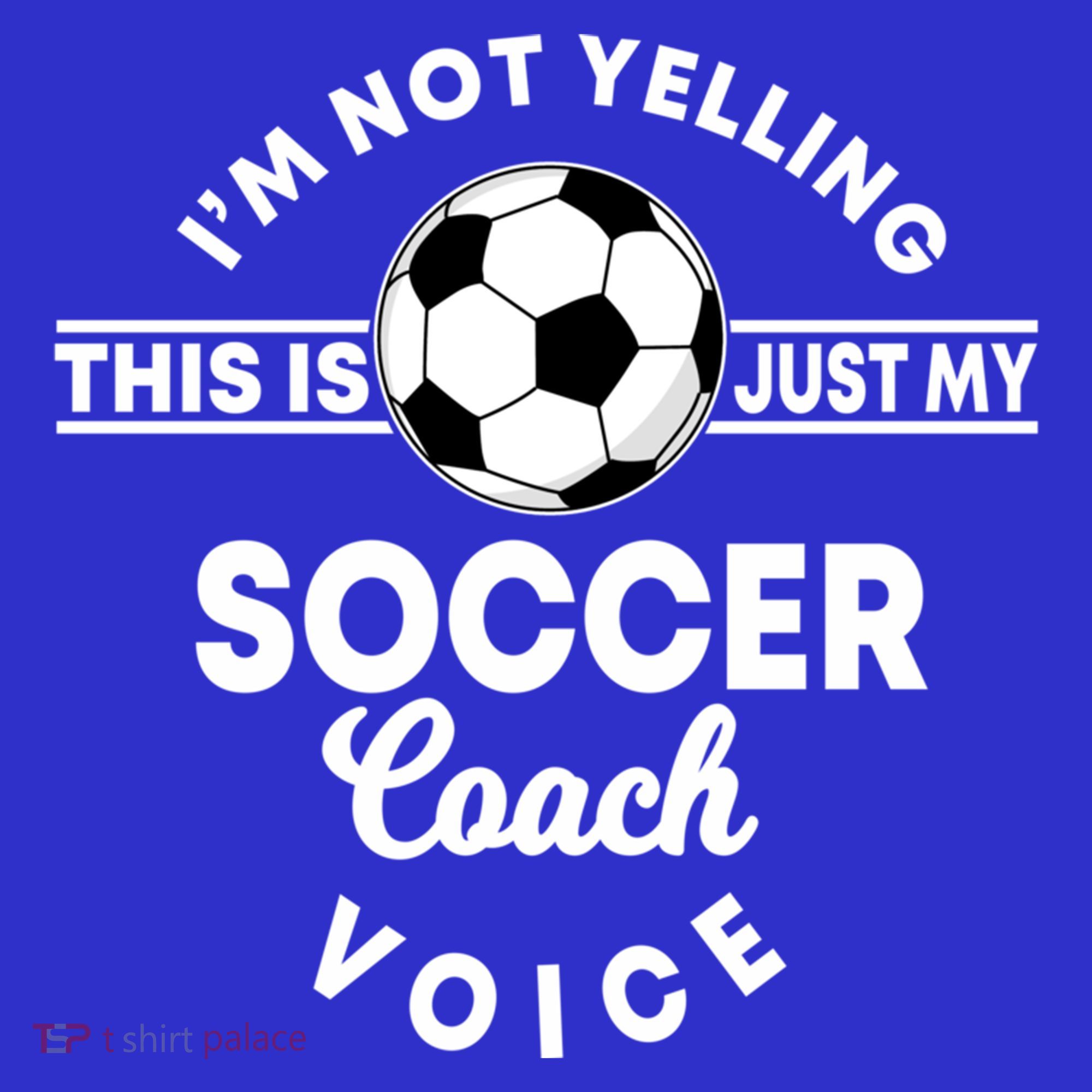 Trainer Coaching Soccer Coach Mom Dad Voice Cute Gift Visor