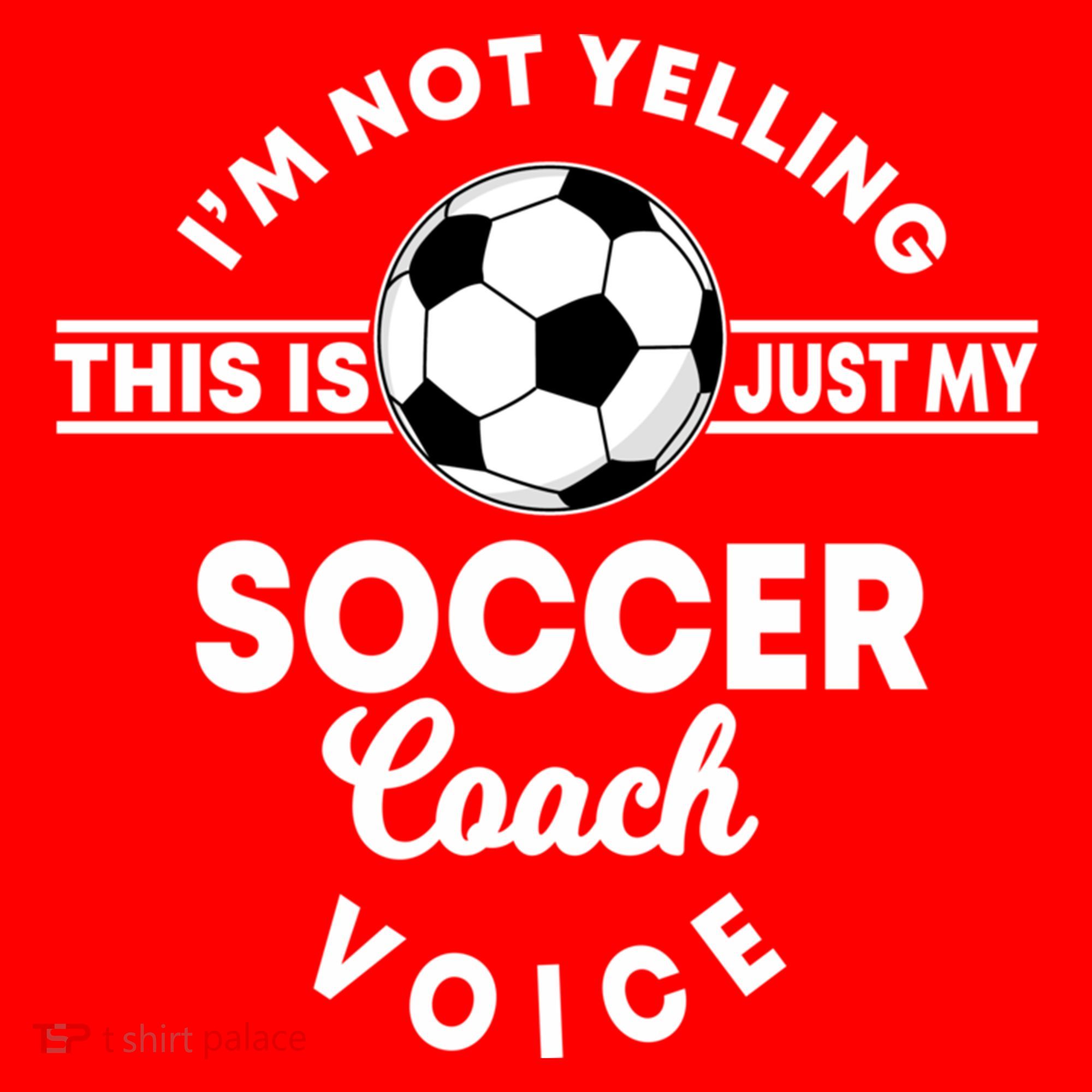 Trainer Coaching Soccer Coach Mom Dad Voice Cute Gift Santa Hat
