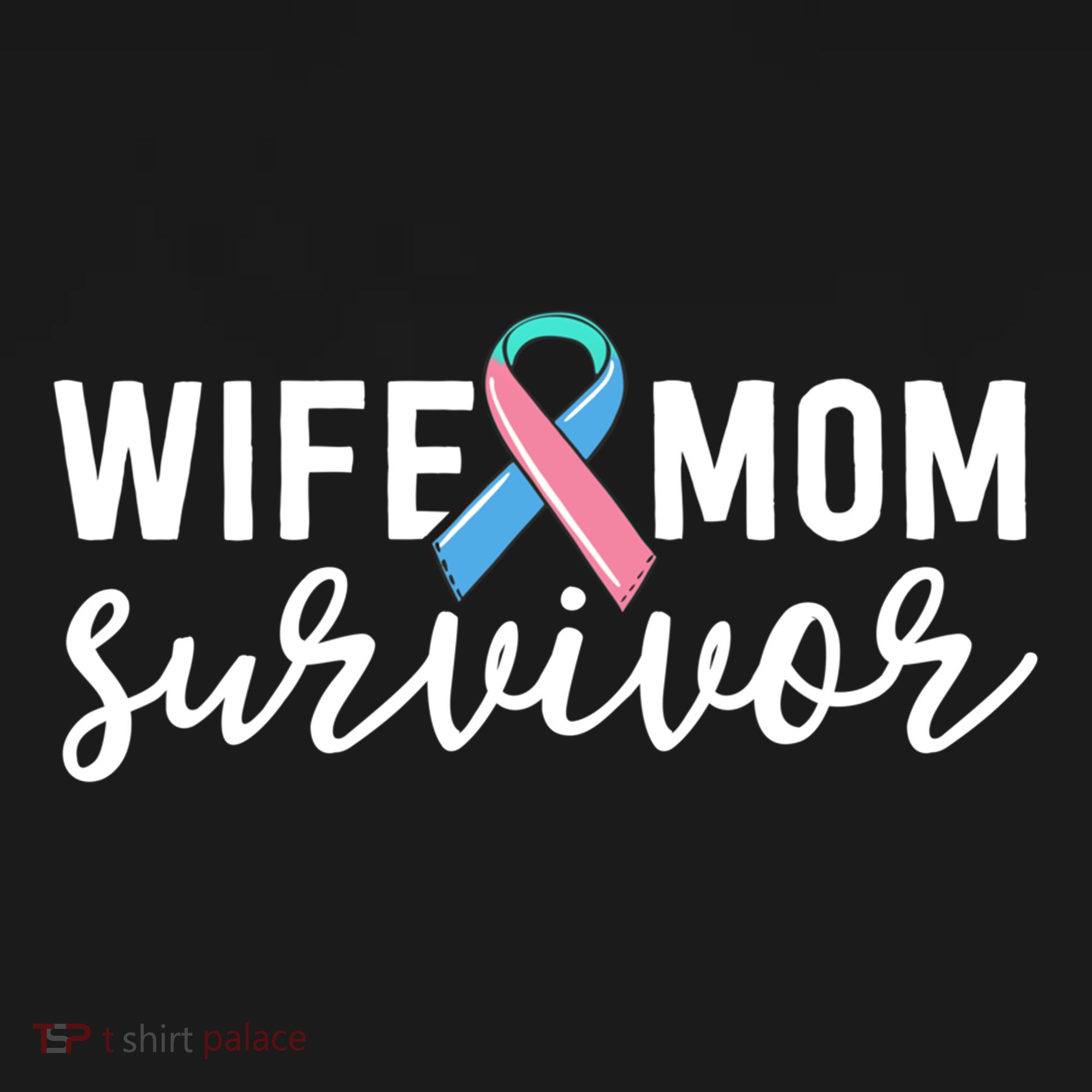 Thyroid Cancer Survivor Gift Awareness Wife Mom Survivor Cute Gift USA-Made Doggie Bandana