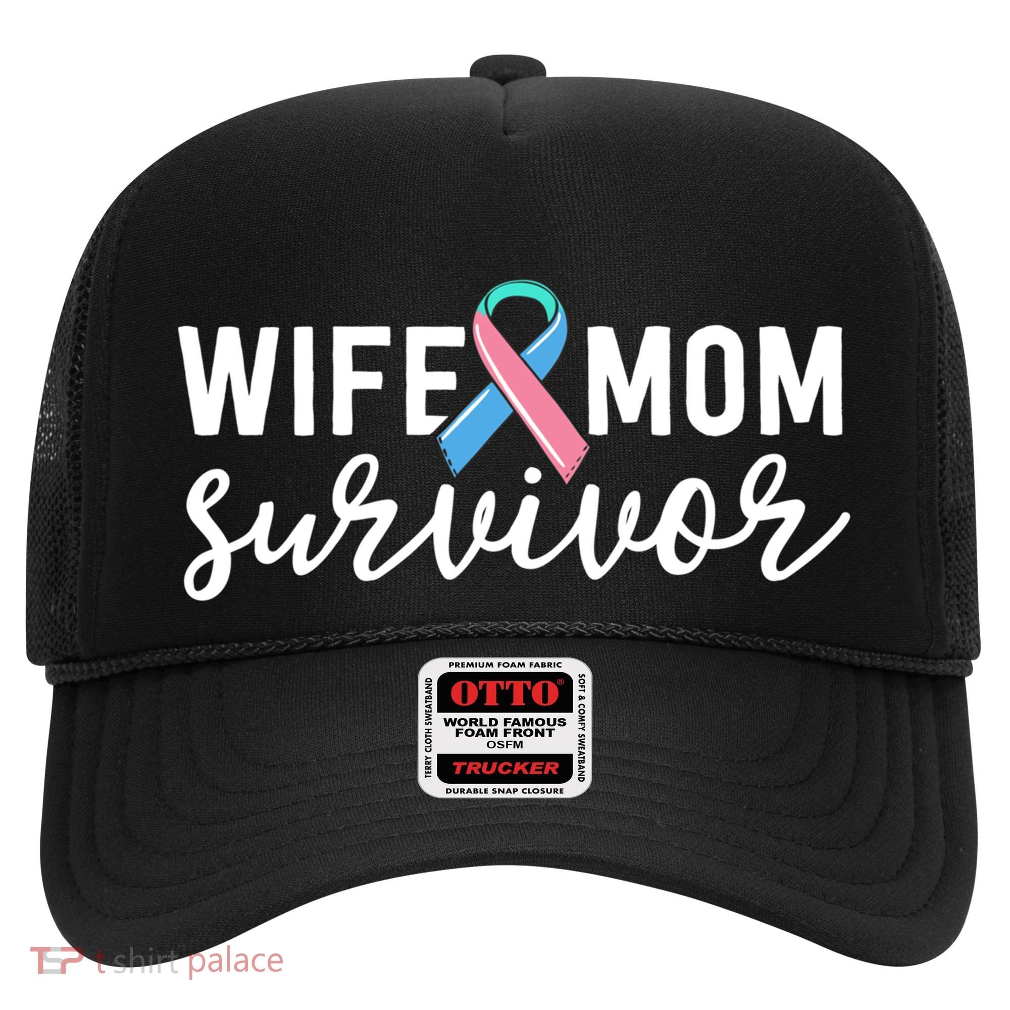 Thyroid Cancer Survivor Gift Awareness Wife Mom Survivor Cute Gift Hat