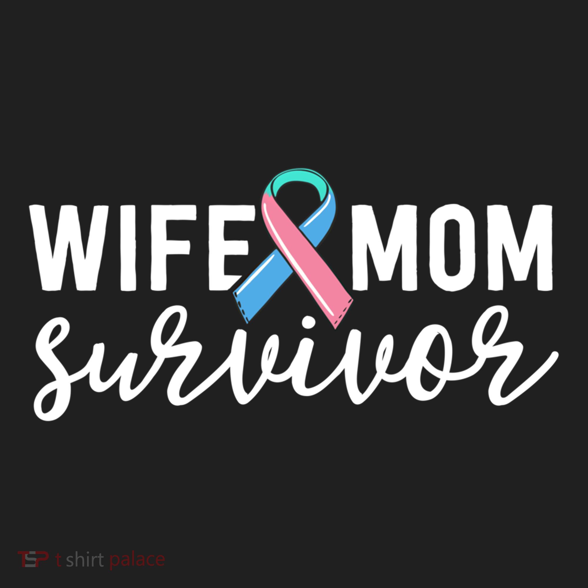 Thyroid Cancer Survivor Gift Awareness Wife Mom Survivor Cute Gift Golf Towel