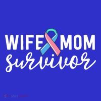 Thyroid Cancer Survivor Gift Awareness Wife Mom Survivor Cute Gift Hoodie thumb 7