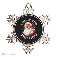 Trump Christmas Santa Claus I Do It For The Hos Cute Xmas Ornament thumb 0
