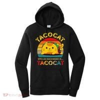Taco Cat Spelled Backward Cute Taco Cat Lover Funny Mexican Women's Hoodie thumb 0