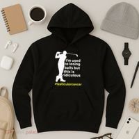 Testicular Cancer Survivor Golf Player Orchidectomy Hoodie thumb 3