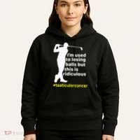 Testicular Cancer Survivor Golf Player Orchidectomy Hoodie thumb 5