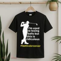 Testicular Cancer Survivor Golf Player Orchidectomy T-Shirt thumb 2