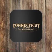 The Constitution State Connecticut Coaster thumb 0