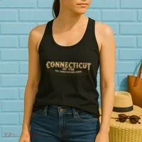 The Constitution State Connecticut Women's Tank Top thumb 2