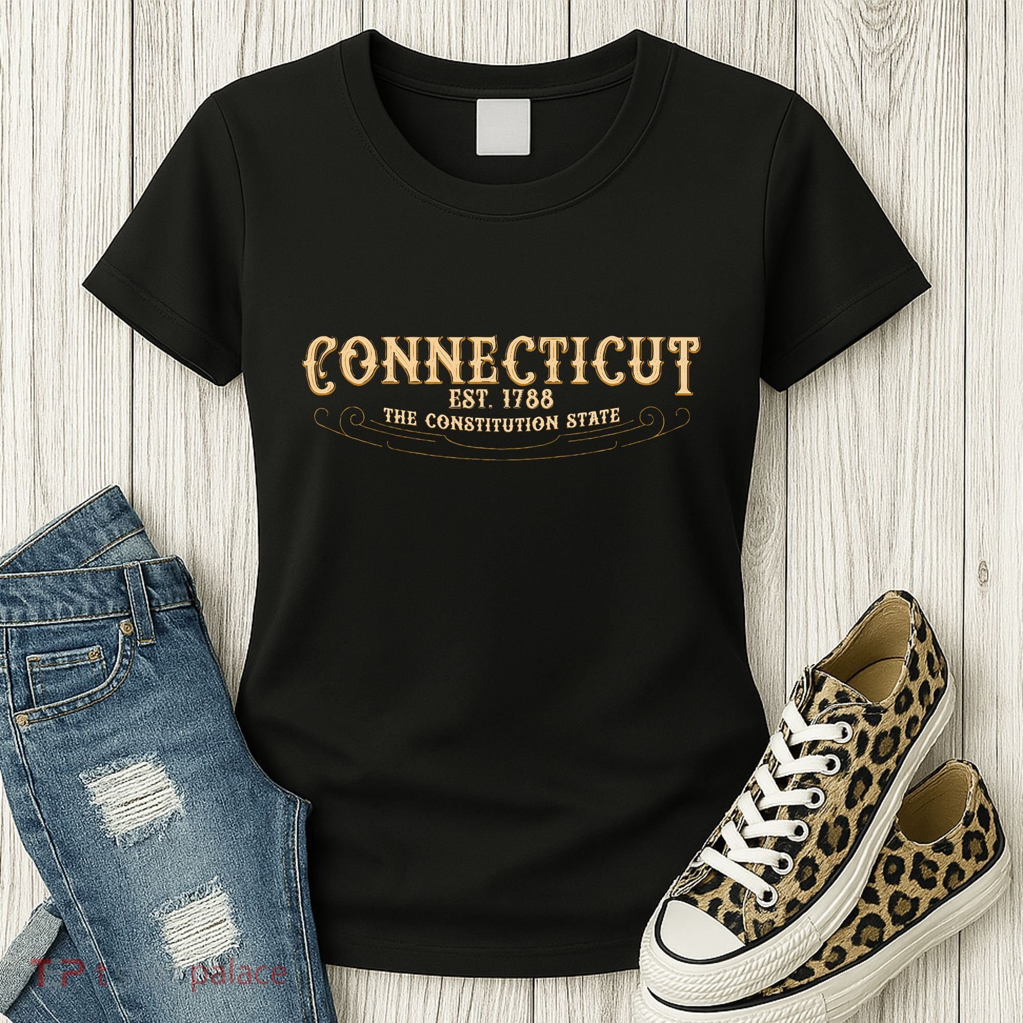 The Constitution State Connecticut Women's T-Shirt