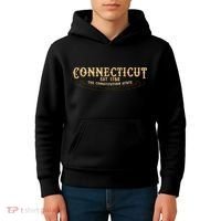 The Constitution State Connecticut Kids Hoodie thumb 4