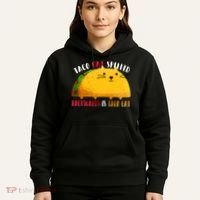 Taco Cat Spelled Backwards Is Taco Cat Funny Mexican Tacos Hoodie thumb 5