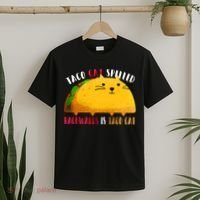Taco Cat Spelled Backwards Is Taco Cat Funny Mexican Tacos T-Shirt thumb 2