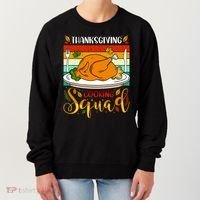 Thanksgiving Cooking Squad Fun Turkey Dinner Cooking Team Women's Sweatshirt thumb 0