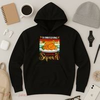Thanksgiving Cooking Squad Fun Turkey Dinner Cooking Team Hoodie thumb 3