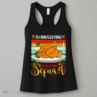 Thanksgiving Cooking Squad Fun Turkey Dinner Cooking Team Women's Tank Top thumb 3