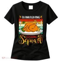 Thanksgiving Cooking Squad Fun Turkey Dinner Cooking Team Women's T-Shirt thumb 0