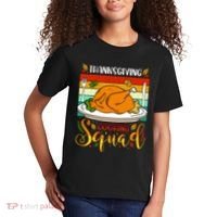 Thanksgiving Cooking Squad Fun Turkey Dinner Cooking Team Kids T-Shirt thumb 2