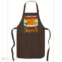 Thanksgiving Cooking Squad Fun Turkey Dinner Cooking Team Apron thumb 0