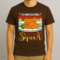 Thanksgiving Cooking Squad Fun Turkey Dinner Cooking Team T-Shirt thumb 3