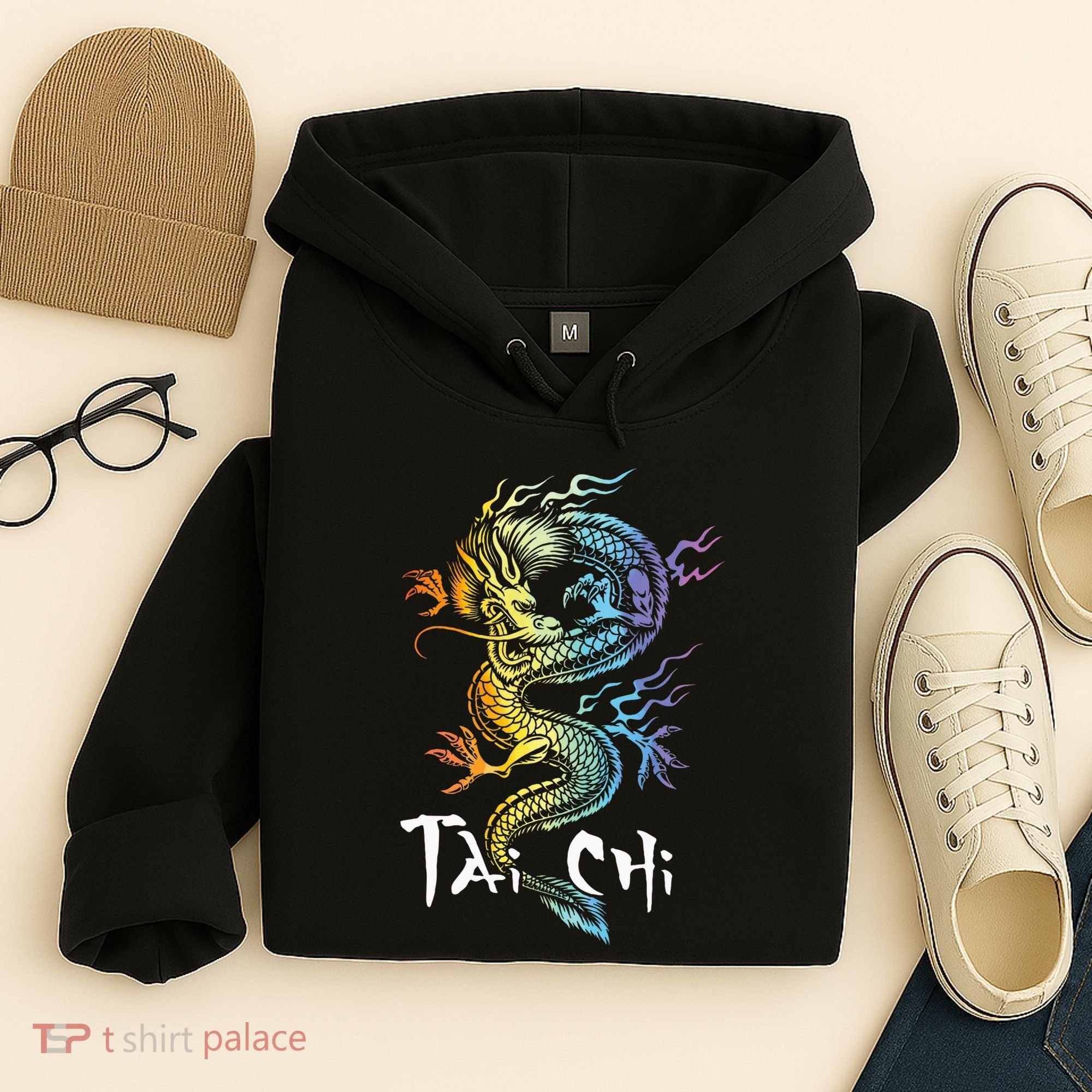 Tai Chi Spiritual Wellness Meditation Qi Gong Instructor Hoodie
