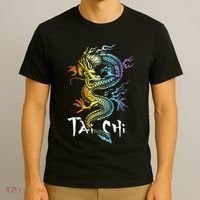 Tai Chi Spiritual Wellness Meditation Qi Gong Instructor T-Shirt thumb 3