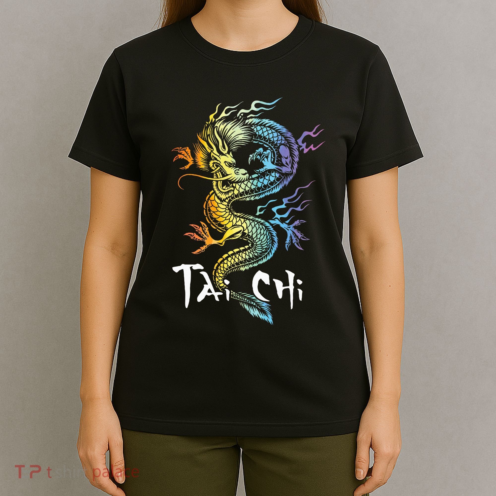 Tai Chi Spiritual Wellness Meditation Qi Gong Instructor T-Shirt