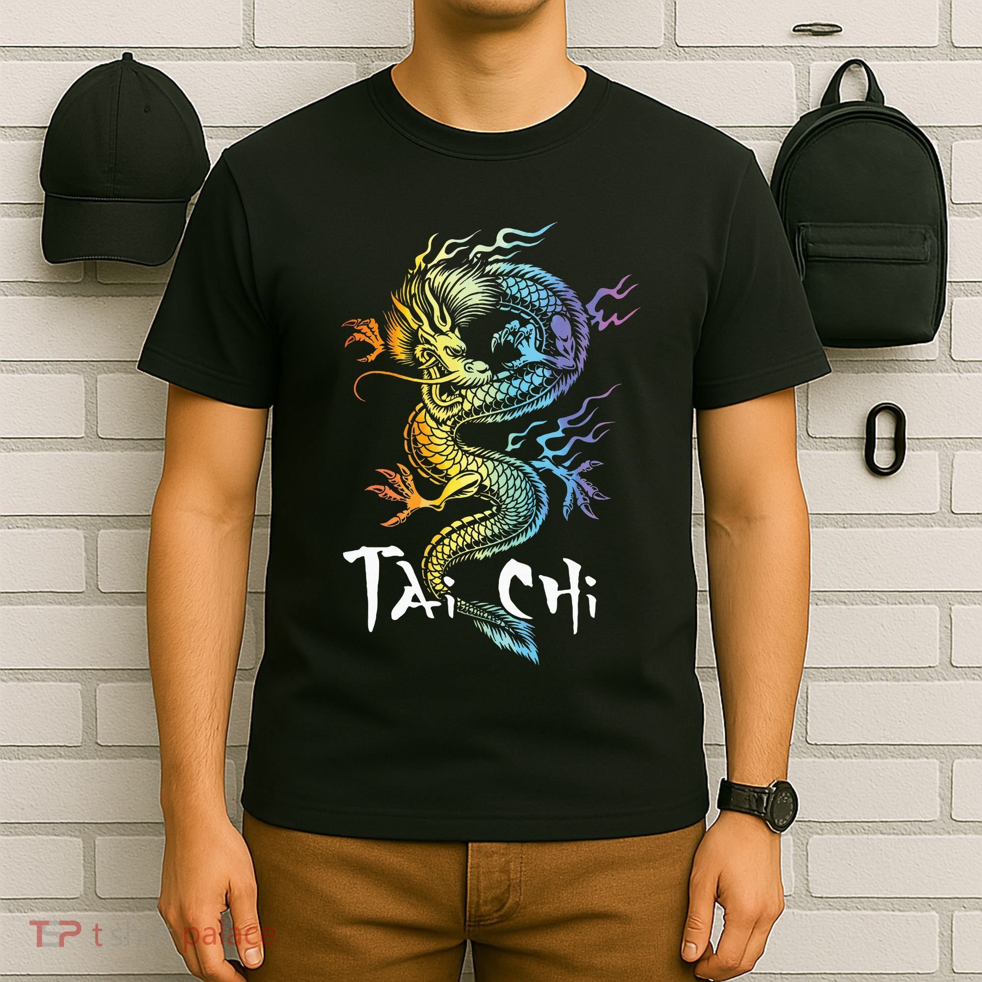 Tai Chi Spiritual Wellness Meditation Qi Gong Instructor T-Shirt