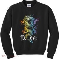 Tai Chi Spiritual Wellness Meditation Qi Gong Instructor Kids Sweatshirt thumb 0