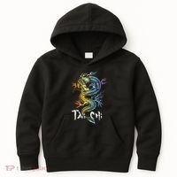 Tai Chi Spiritual Wellness Meditation Qi Gong Instructor Kids Hoodie thumb 0