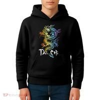 Tai Chi Spiritual Wellness Meditation Qi Gong Instructor Kids Hoodie thumb 4
