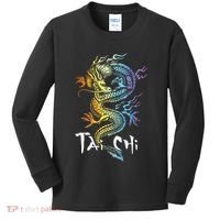 Tai Chi Spiritual Wellness Meditation Qi Gong Instructor Kids Long Sleeve Shirt thumb 0