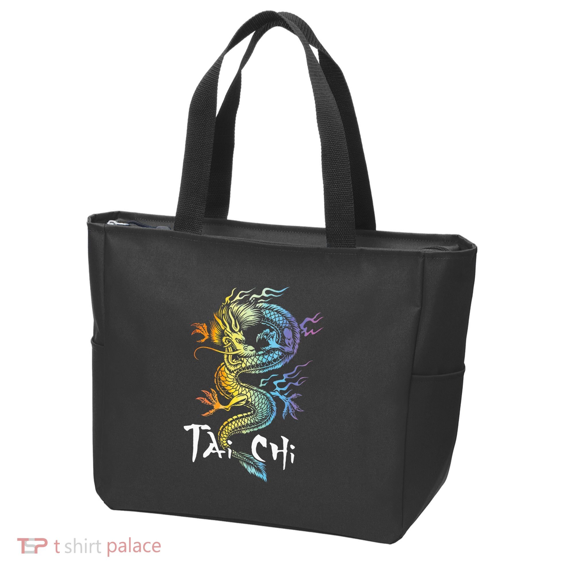 Tai Chi Spiritual Wellness Meditation Qi Gong Instructor Tote Bag