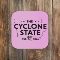 The Cyclone State Iowa Map Proud Est 1846 For Women Coaster thumb 0