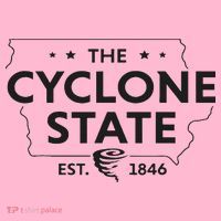 The Cyclone State Iowa Map Proud Est 1846 For Women Coaster thumb 2