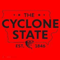 The Cyclone State Iowa Map Proud Est 1846 For Women Santa Hat thumb 1