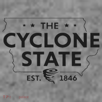 The Cyclone State Iowa Map Proud Est 1846 For Women Toddler Hoodie thumb 2
