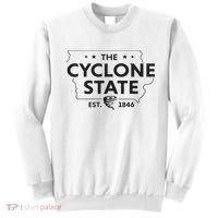 The Cyclone State Iowa Map Proud Est 1846 For Women Sweatshirt thumb 0