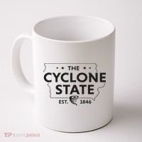 The Cyclone State Iowa Map Proud Est 1846 For Women Coffee Mug thumb 0