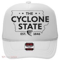 The Cyclone State Iowa Map Proud Est 1846 For Women Hat thumb 0