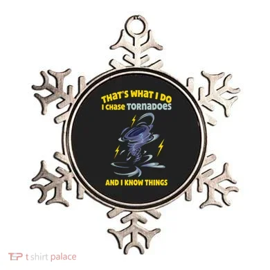 Tornado Chaser Storm Chasing Tornadoes Lover Ornament