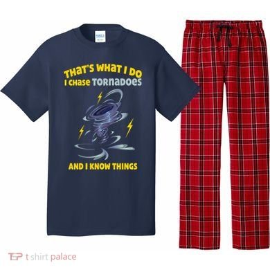 Tornado Chaser Storm Chasing Tornadoes Lover Pajama Set