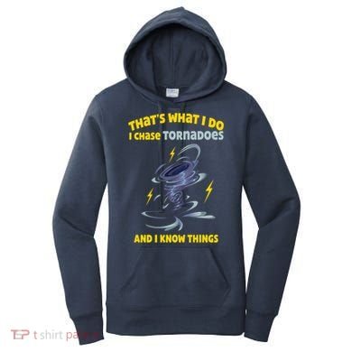 Tornado Chaser Storm Chasing Tornadoes Lover Women's Hoodie