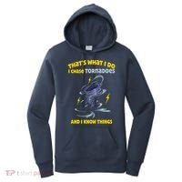 Tornado Chaser Storm Chasing Tornadoes Lover Women's Hoodie thumb 0