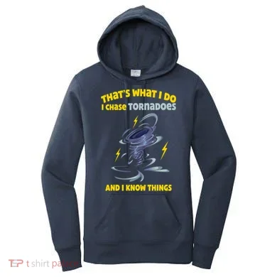 Tornado Chaser Storm Chasing Tornadoes Lover Women's Hoodie