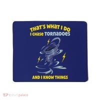 Tornado Chaser Storm Chasing Tornadoes Lover Mousepad thumb 0