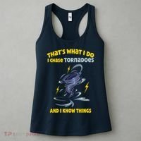 Tornado Chaser Storm Chasing Tornadoes Lover Women's Tank Top thumb 3