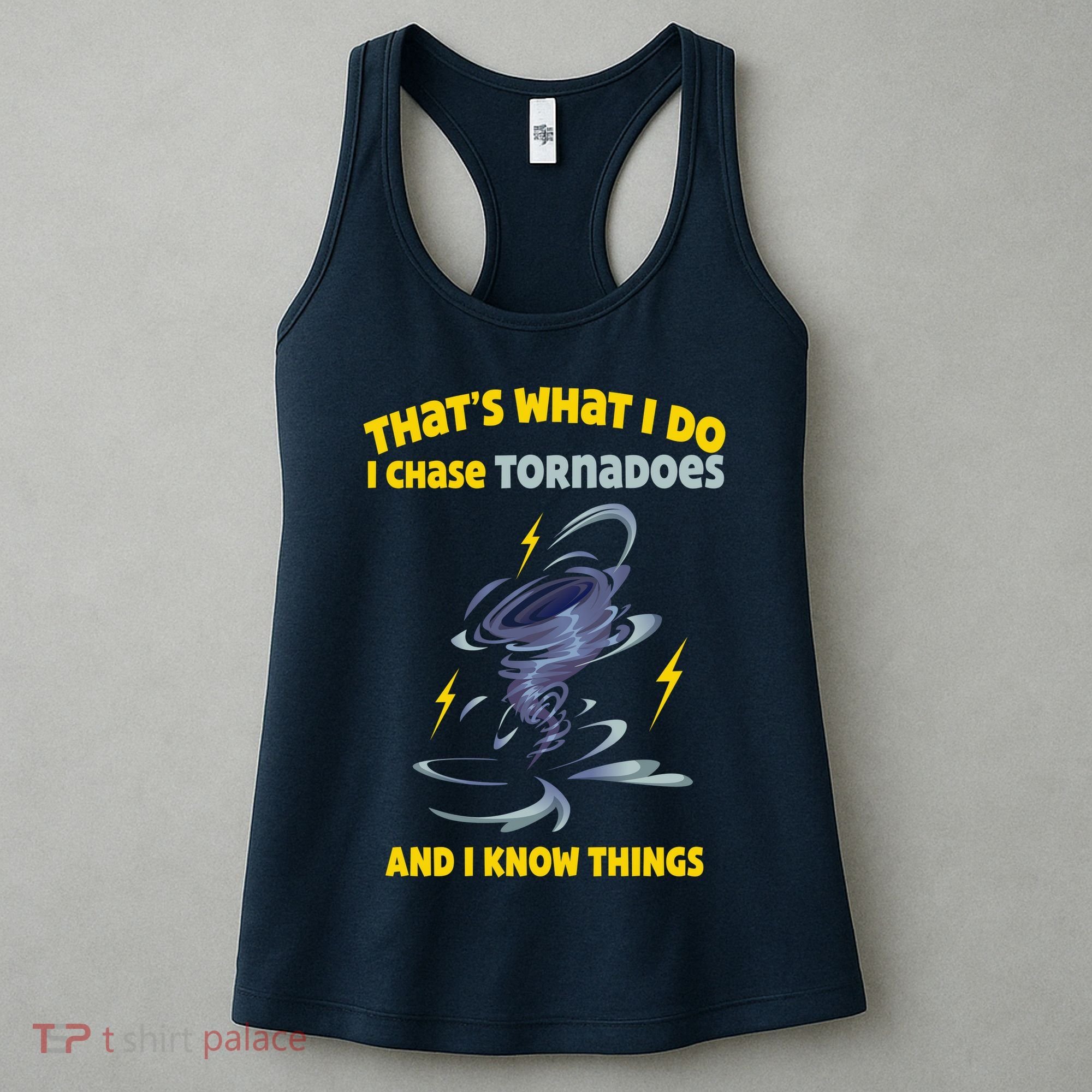 Tornado Chaser Storm Chasing Tornadoes Lover Women's Tank Top