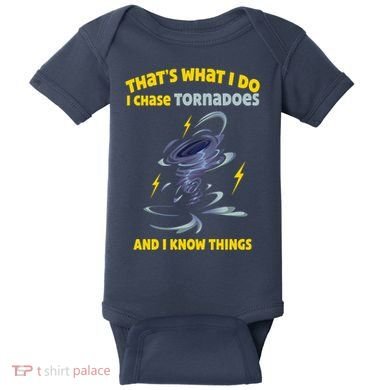Tornado Chaser Storm Chasing Tornadoes Lover Baby Bodysuit