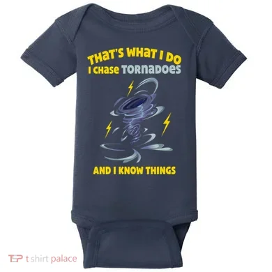 Tornado Chaser Storm Chasing Tornadoes Lover Baby Bodysuit
